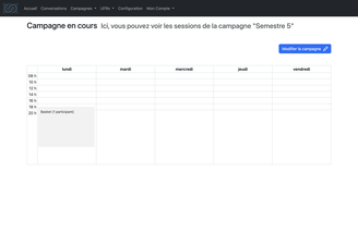 Screenshot of the project