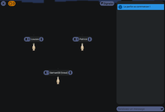 Screenshot of the project